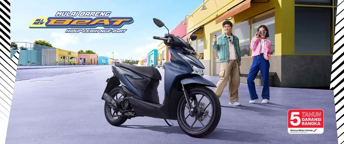 banner honda beat
